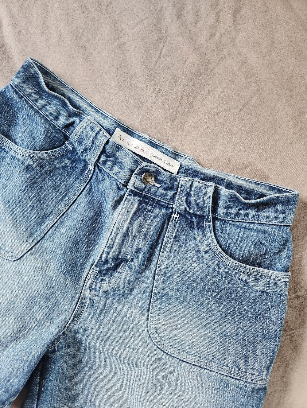 Nevada Jean USA Vintage Denim Shorts High Waisted Mom Shorts - Size 6 - Picture 4 of 12